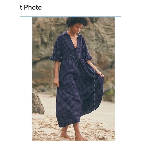 Anthropologie The Carolita Printed Tiered Shirt Dress Size XL - Picture 12 of 13